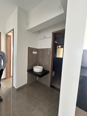 Bathroom in 3 BHK Apartment at Venkatesh Skydale, Hingne Khurd – for Rent