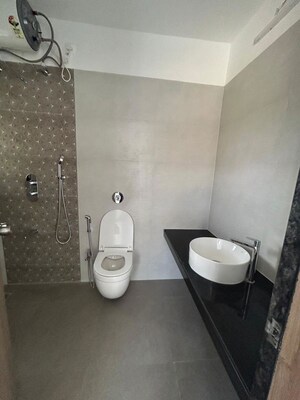 Bathroom in 3 BHK Apartment at Venkatesh Skydale, Hingne Khurd – for Rent