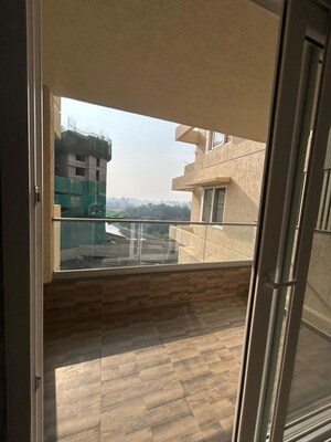 Balcony in 3 BHK Apartment at Venkatesh Skydale, Hingne Khurd – for Rent