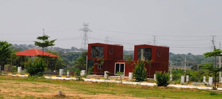 Exterior View, temple-town  202 Sq.Yd. Plot In Kadthal Hyderabad 10329561