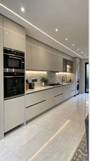 Kitchen in 3 BHK Villa at Aratt Amora Park View, Lingapura – for Sale