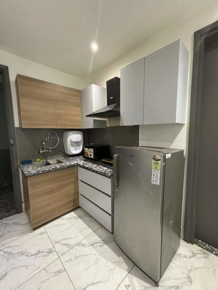 Kitchen, sector 30 1 Bedroom 710 Sq.Ft. Builder Floor In Sector 30 Gurgaon 10329626