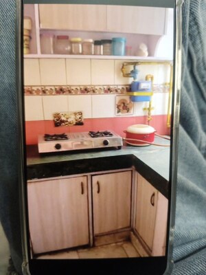 Kitchen in 2 BHK Builder Floor at Savitri Nagar – for Rent