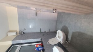 Bathroom in 1 BHK Apartment at Ashar Axis, Majiwada – for Rent