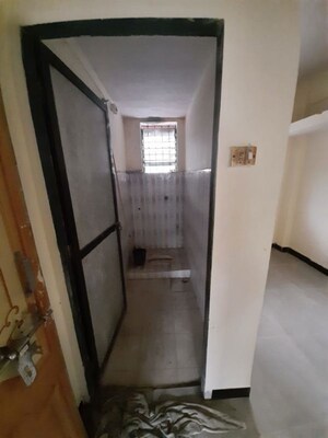 Bathroom in 2 BHK Apartment at Kopar Khairane – for Rent