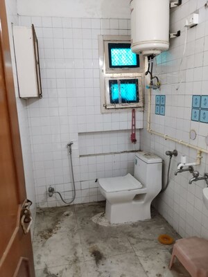 Bathroom in 4 BHK Builder Floor at Sarita Vihar – for Sale