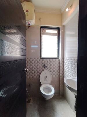 Bathroom in 1 BHK Apartment at Cosmos Orchid, Ghodbunder Road – for Rent