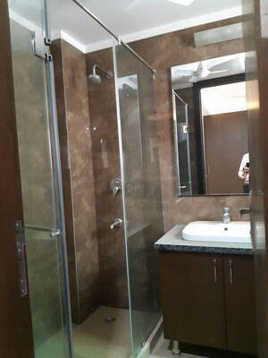 Building Lobby in 3 BHK Builder Floor at Greater Kailash I – for Rent