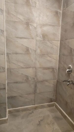 Bathroom in 3 BHK Builder Floor at Sushant Lok I – for Rent