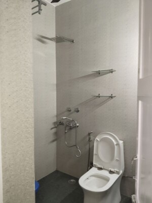 Bathroom in 3 BHK Apartment at Sarita Vihar – for Rent