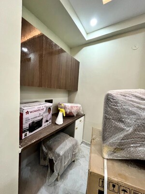 Furnished Amenities in 1 BHK Builder Floor at Sushant Lok I – for Rent