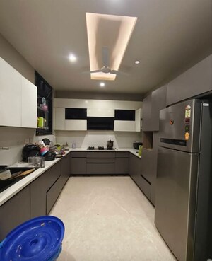Kitchen in 3 BHK Builder Floor at Sushant Lok Iii – for Rent