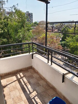 Balcony in 2 BHK Apartment at Shree Residency Aundh, Aundh – for Rent