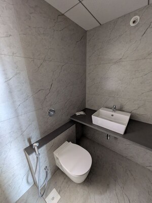 Bathroom in 3 BHK Apartment at PK Hillcrest, Pimple Saudagar – for Rent