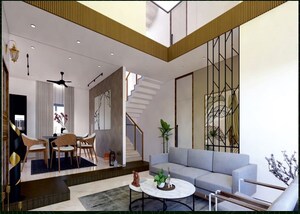 Kitchen in 5 BHK Villa at Tag Amity Villas, Mokila – for Sale