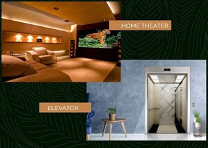 Bedroom in 5 BHK Villa at Tag Amity Villas, Mokila – for Sale