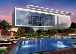 Swimming Pool in 5 BHK Villa at Tag Amity Villas, Mokila – for Sale