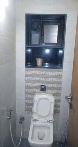 Bathroom in 1 BHK Apartment at Lalani Valentine Apartment, Malad East – for Rent
