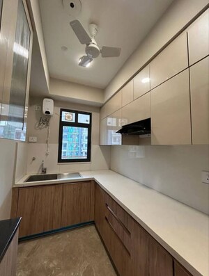 Kitchen in 3 BHK Apartment at Signature Global City 63A, Sector 63a – for Rent