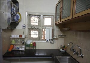 Kitchen in 1 RK Apartment at Bhusari Colony – for Rent