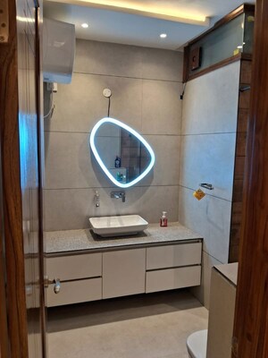 Bathroom in 4 BHK Builder Floor at Sector 12 Panchkula – for Rent