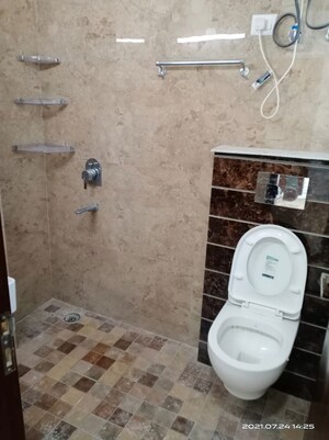 Attached Bathroom in 3 BHK Builder Floor at Nangal Dewat – for Rent