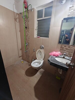Bathroom in 2 BHK Apartment at Miami Apartment, Dhayari – for Rent