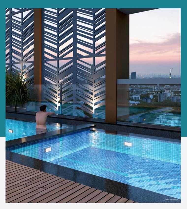 Swimming Pool, namrata-manifesta 2 Bedroom 777 Sq.Ft. Apartment In Punawale Pune 10329841