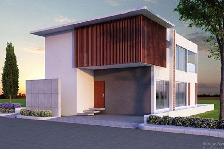 Exterior View, sark-three 3 Bedroom 3200 Sq.Ft. Villa In Mokila Hyderabad 10329856