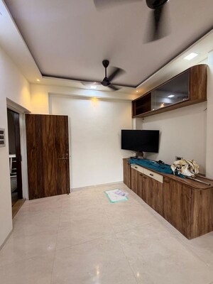 Living Room in 1 BHK Apartment at Neelganga Apartment, Lower Parel – for Rent