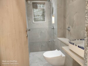 Bathroom in 1 BHK Apartment at Sushanku Avenue 36, Goregaon West – for Rent