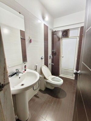 Bathroom in 2 BHK Apartment at Nahar Jonquille And Jamaica, Chandivali – for Rent