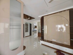 Hall in 3 BHK Apartment at Prestige Beverly Hills, Kokapet – for Rent