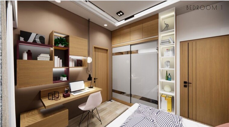 Kitchen, 9-crystal 2 Bedroom 671 Sq.Ft. Apartment In Ghatkopar East Mumbai 10330001