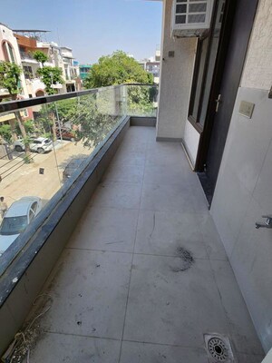 Balcony in 1 BHK Builder Floor at Medi City – for Rent