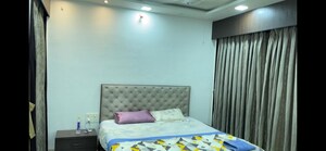 Bedroom in 3 BHK Apartment at Kesar Harmony, Kharghar – for Rent