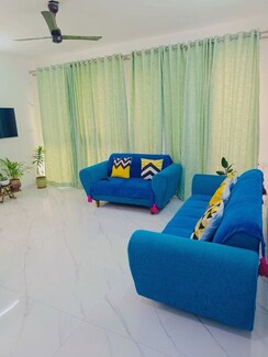 2 BHK + Pooja Room,Servant Room,Study Room,Extra Room,Basement,Store Room Apartment For Rent in Nahar F Residences