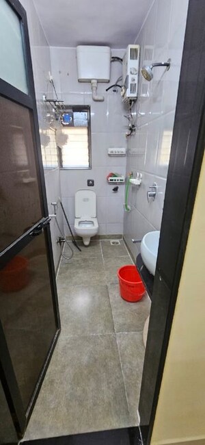 Attached Bathroom in 1 BHK Apartment at Shree Shivdham CHS, Malad West – for Rent