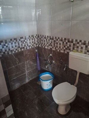 Bathroom in 3 BHK Apartment at Navkar Enterprise Kalasagar Heights, New Ranip – for Sale