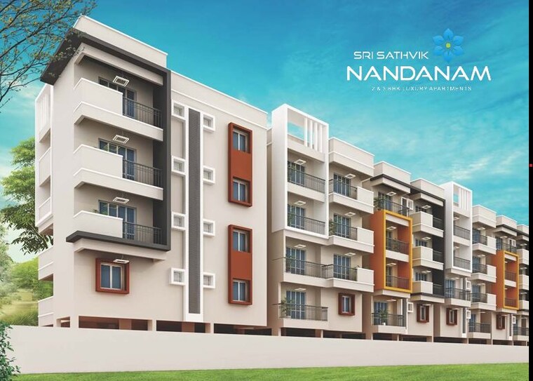 Exterior View, sri-sathvik-nandanam 3 Bedroom 1610 Sq.Ft. Apartment In Kaggadasapura Bangalore 8407667