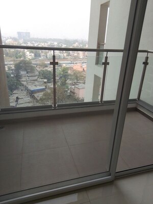 Balcony in 3 BHK Apartment at Runwal The Central Park, Chinchwad – for Rent