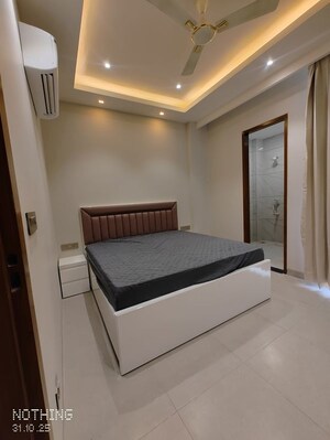 Bedroom in 1 BHK Builder Floor at Sector 52 – for Rent