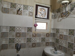 Bathroom in 1 RK Apartment at Mona Greens, Ghazipur – for Rent