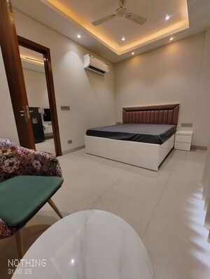 Bedroom in 1 BHK Builder Floor at Sector 52 – for Rent