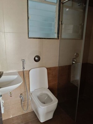 Bathroom in 2 BHK Apartment at Aishwaryam Comfort Gold, Akurdi – for Rent
