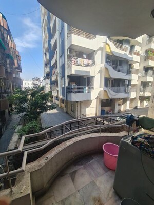 Balcony in 3 BHK Apartment at GHP Legacy, Bani Park – for Sale