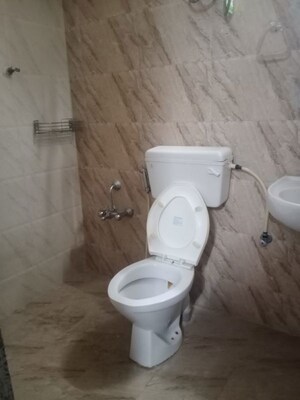 Bathroom in 3 BHK Apartment at Bodakdev – for Rent