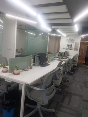 Team Area in  Office Space at Emaar The Palm Square, Sector 66 – for Rent