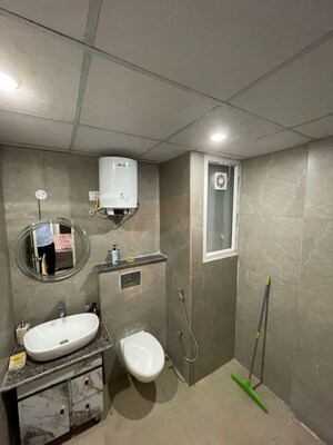 Bathroom in 3 BHK Apartment at Bollywood Esencia, Ghazipur – for Sale