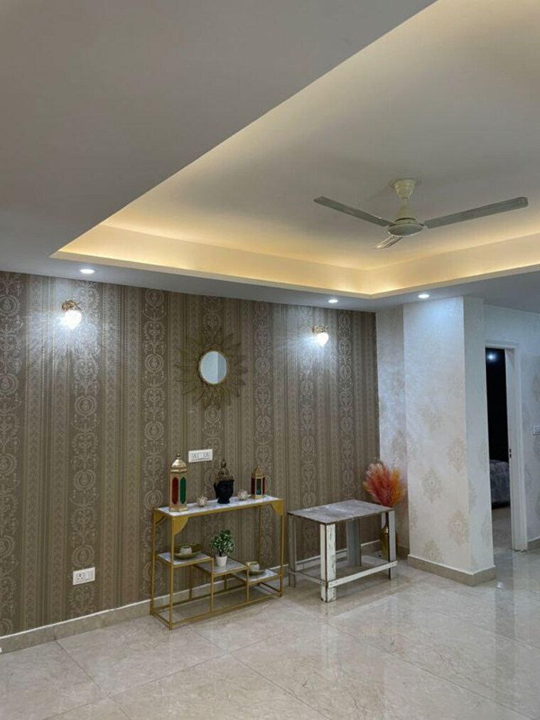 Living Room, bollywood-esencia 3 Bedroom 1953 Sq.Ft. Apartment In Ghazipur Zirakpur 10330329